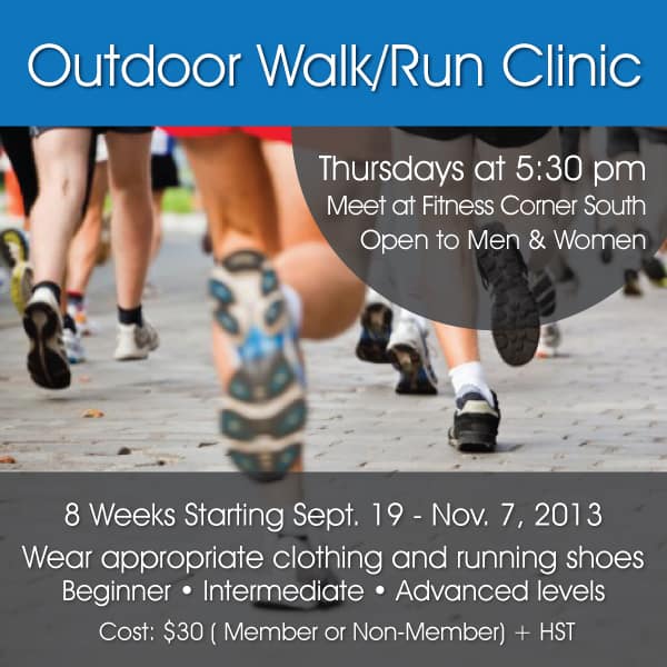 Walk Run Clinic Fitness Corner