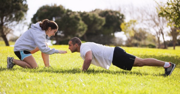 Fitness Corner plank