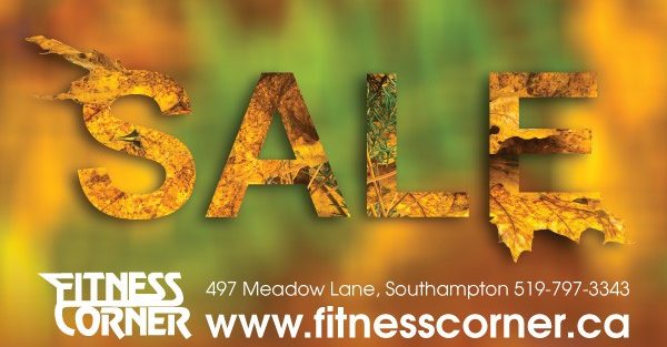 Fitness Corner Fall Sale