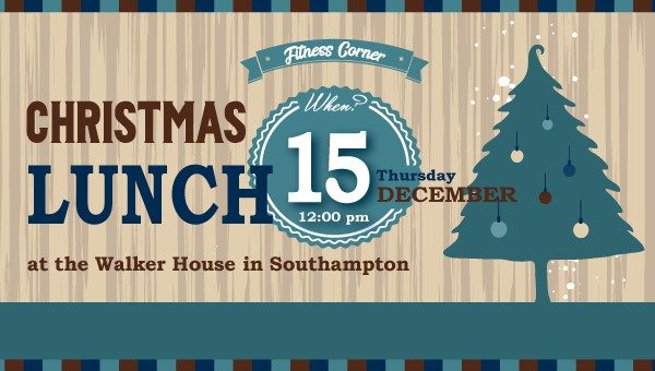 Fitness Corner Christmas Lunch 2022