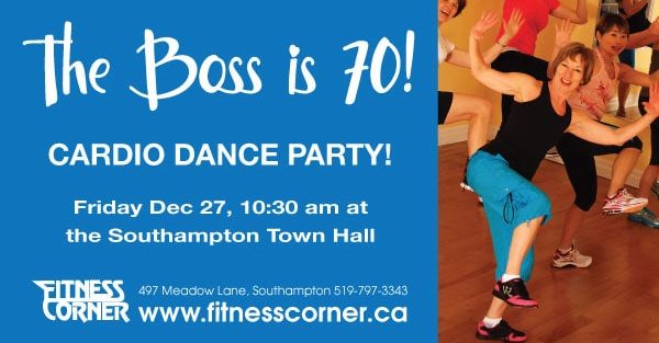 The-Boss-is-70-blog-post The Boss is 70, cardio dance party, Fitness Corner Southampton